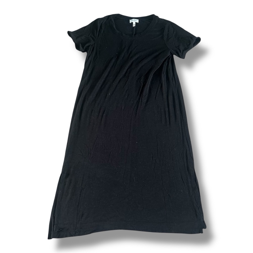 [Jessica Simpson] Black Midi Shirt Dress